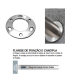 Canopla de acabamento p/ flanges 