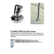 Flange articulada c/ canopla